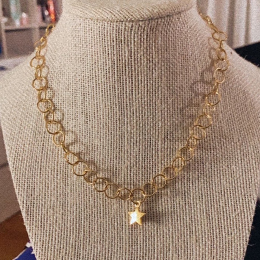 Gold Bubble chain choker ✰